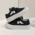 thumbnail image 7 of MYShe Toddler Boy Girl Tennis Shoes Kids Fashion Sneaker Athletic Running Shoe with One Strap Boys Girls,Black,Size 13.5, 7 of 7