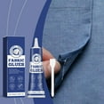thumbnail image 2 of Fabric Glues for Clothing - Long-Term Washable Leather Adhesive, 50ml Tubes, Multi-Purpose Fast-Drying Clear Bond for Textile Repairs & Crafts, Transparent Design, Strong Bonding(Blue,1.5x1.2x6.1"), 2 of 9