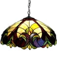 thumbnail image 2 of CHLOE Lighting LIAISON Tiffany-style 2 Light Victorian Ceiling Pendent 18"Shade, 2 of 2