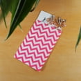 thumbnail image 6 of 100 Qty 4" x 6" Decorative Flat Paper Gift Bags - Pink Chevron Pattern on White Kraft Bags - for Sales/Treats/Parties Cookies/Gifts - N'icePackaging, 6 of 8