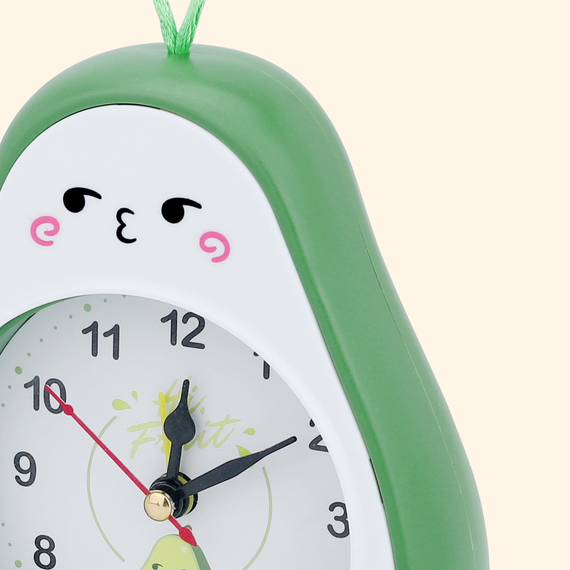 Unique Bargains Colorful Alarm Clock Green 4.5"L x 2.2"W x 5.3"H