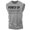 Heather Grey, variant on Gymish Power Up Workout T-Shirt for Men – Motivational Gym Shirt, Funny Fitness Tee, Military Green, Small