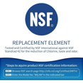 thumbnail image 2 of 12-Pack Breville BWF100 Charcoal Replacement Compatible Water Filters with Ion Exchange Resin-Excellent Filtration, 2 of 5