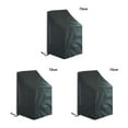 thumbnail image 2 of Advancent Cubierta impermeable para silla, polvo, nieve, salón, resistencia a la intemperie, taburete de jardín, Protector de muebles, sala de estar, Type1 NO1 Advancent CBP210724, 2 of 6
