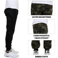 thumbnail image 2 of 6-Pack Mens Slim Fit Fleece Jogger Sweatpants (S-3XL), 2 of 6