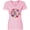 AD-Pink, variant on Inktastic Mother's Day Best Mom Ever with Floral Wreath Women's V-Neck T-Shirt