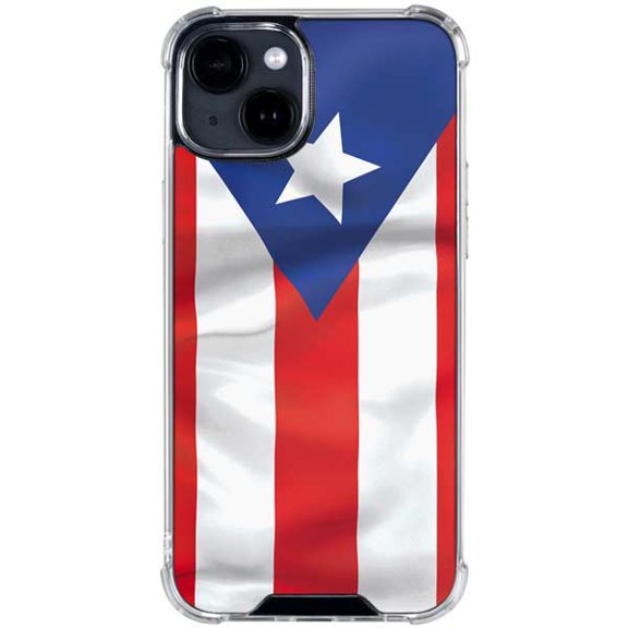 Skinit Puerto Rico Flag iPhone 14 Plus Clear Case