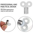 thumbnail image 5 of 4 Pieces Square Solid Aluminum Radiator Vent Wrench Exhaust Valve 5 × 5 mm, 5 of 5