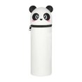 thumbnail image 1 of Cartoon Silicone Pencil Case Telescoping Pen Case Standing Up Pen Storage Bag Large Capacity Expandable Pen Pouches, 1 of 5