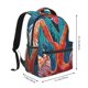 thumbnail image 2 of Disketp Romantic Flamingo Pair Mochila Estampada para Hombre y Mujer – Mochila Ligera Clásica con Múltiples Bolsillos para Universidad, Trabajo y Viajes-One Size, 2 of 5