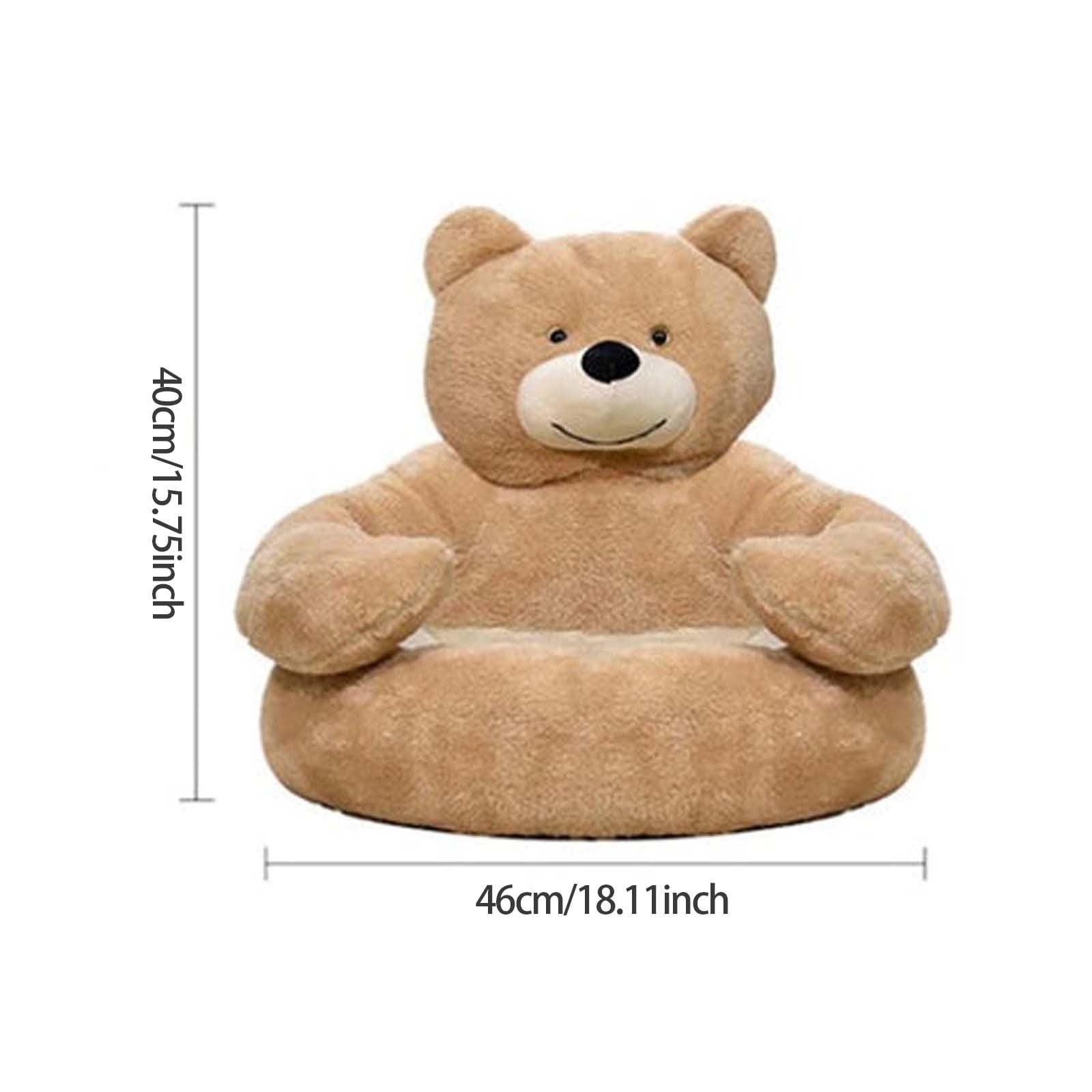 HHBEAUTY Pet Bed - Bear Hug Dog Bed,Super Soft Pet Bed Cute Cuddler Bear Cat Sleeping Mat,Comfortable Plush Dog Crate Bed Washable Pet Cushion with Non Slip Bottom for Outdoor Indoor Pet Dogs Cats