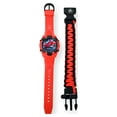 thumbnail image 2 of Marvel Spider Man Boy's Flashing LCD Silicone Watch With Survival Band 2 Piece Set, 2 of 6