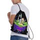 thumbnail image 3 of Bolsa con cordón clásica de Rick y Morty, plegable, para deportes, fitness, unisex, bolsa de viaje para deportes de playa, mediana, 3 of 8