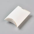 thumbnail image 4 of Kraft Paper Wedding Favor Gift boxes Pillow Creamy White 6.5x9x2.5cm, 4 of 4