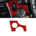 thumbnail image 3 of Real Bright Soft Car Interior Carbon Fiber Sticker Decoration20Pcs Red Carbon Fiber Full Interior Kit Cover For Porsche Panamera 2010-16Auto Car Protection Interior Accessories, 3 of 8