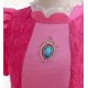 thumbnail image 4 of Vestido de princesa rosa: ropa para niños de Halloween, vestido de actuación con forma de cuerno extralargo con mangas de burbuja para niñas, 4 of 5