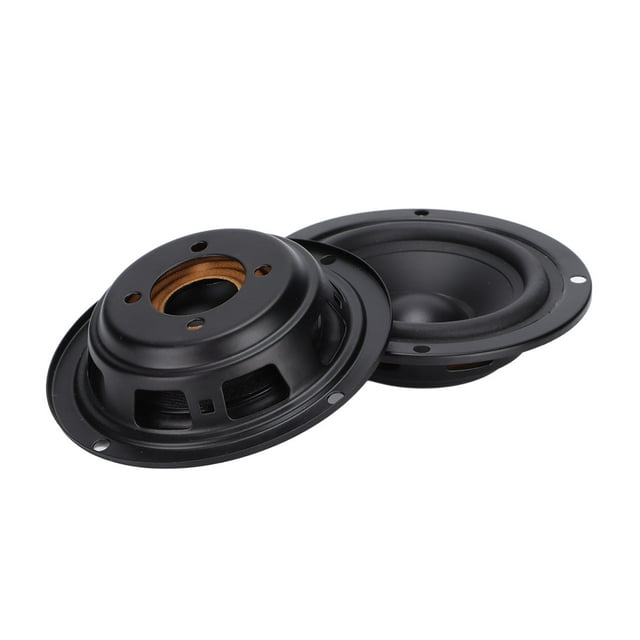 Loewten Kit de Remplacement de Diaphragme de Caisson de Basses DIY, Diaphragme de Radiateur Passif, Booster de Haut-Parleur, Diaphragme de Radiateur Passif, Diaphragme de Caisson de Basses