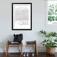 thumbnail image 3 of Art.com Declaration of Independence Authentic Reproduction White Art Poster Print Art Print, Black Frame Wall Art, 32" x 44", 3 of 5