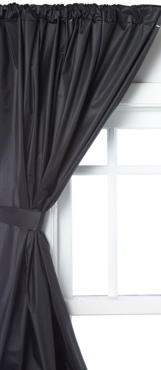 Splash Collection by Ben&Jonah 5 Gauge Vinyl Window Curtains With Two