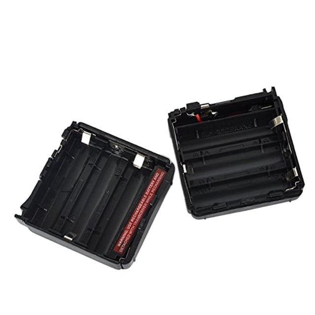 Caja De Almacenamiento De Reemplazo De Caja De 6xAA Para Radio C150, C158, AT400, AT401 Negro