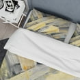 thumbnail image 4 of Designart 'Geometric Beige Glacier' Geometric Bedding Set - Duvet Cover & Shams, 4 of 4