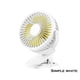 thumbnail image 2 of Inteprter Ventilador de Clip pequeño con carga USB, portátil, ajustable, para el hogar, la escuela, el bolsillo de escritorio, ventiladores eléctricos Electrodomésticos Blanco Inteprter HA064269-03, 2 of 6