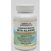 American Supplements Sustained Release Beta-Alanine-Strength & Endurance Formula-1,600 mg 120 Tablet
