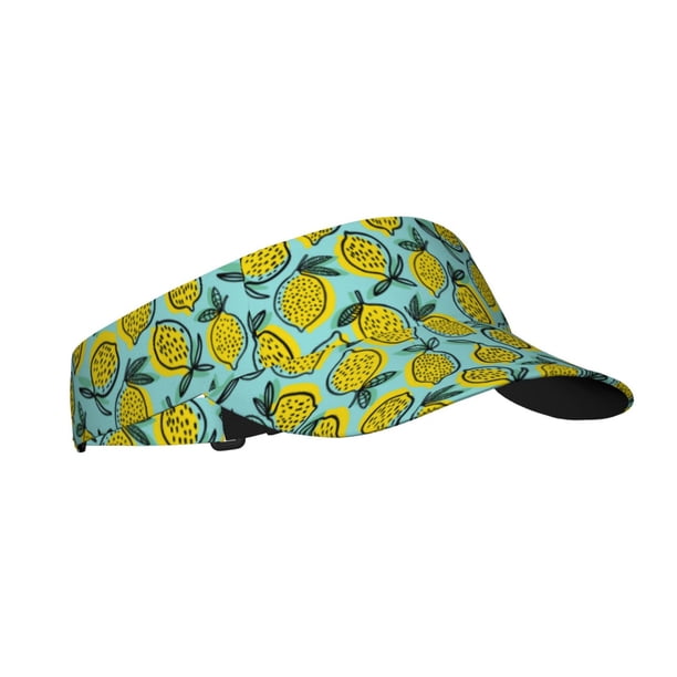 Balery Lemon1 Gorra deportiva con visera ajustable para mujer y hombre (talla única)