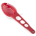 thumbnail image 2 of Servidor de espaguetis de nylon - antiadherente, cuchara ranurada con medidor - para pasta, verduras, control de porciones, 2 of 7