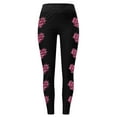 thumbnail image 4 of Women Valentine's Day Leggings Print Control Sport Gym Yoga Fitness Workout Yoga Tights Pants, 4 of 4