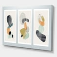 thumbnail image 3 of Designart ' Compostion Minimalistic of Organic Shapes I ' Modern Canvas Wall Art Print, 3 of 4