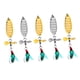 thumbnail image 5 of Señuelos de pesca con mosca,Señuelos giratorios para pesca con mosca Moscas para pesca con mosca,Bass Popper pesca con mosca moscas señuelo cebos de superficie,Señuelos de pesca Señuelos, 5 of 9
