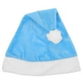 thumbnail image 2 of 1pc Blue Santa Claus Hat Christmas Hat Singing Decoration For Kid Adult Xmas Festival Decor Gift Bag, 2 of 2