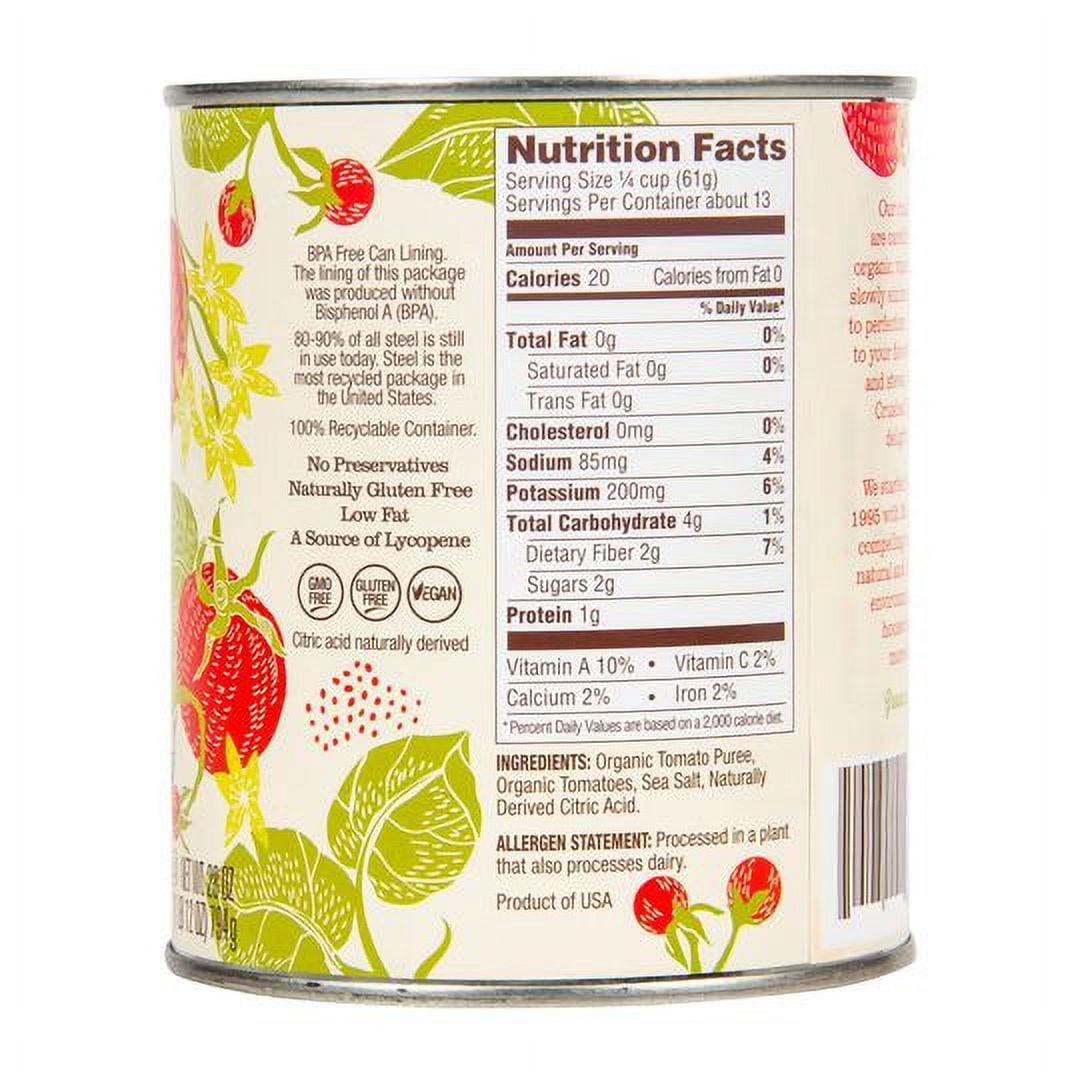 Natural Value Tomatoes, Crushed, Organic-12 x 28 oz