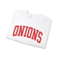 thumbnail image 3 of Onion Sweatshirt Gifts Crew Neck Shirt Long Sleeve Unisex, 3 of 7