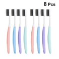 thumbnail image 2 of 8pcs Bamboo Charcoal Nano Soft Eco-friendly Pp Toothbrushes For Men, 2 of 3