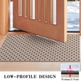 thumbnail image 3 of Brown Bigfoot Pattern Door Rugs,Washable Non Slip Door Mats Indoor,Decorative Door Mats,Entry Mat Indoor for Entrance,Bedroom,Kitchen,Bathroom,17"x30", 3 of 6