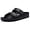 Black, variant on Women's Comfortable EVA Sandals with Arch Support, Adjustable Buckle Sunmmer Beach Slide Sandal