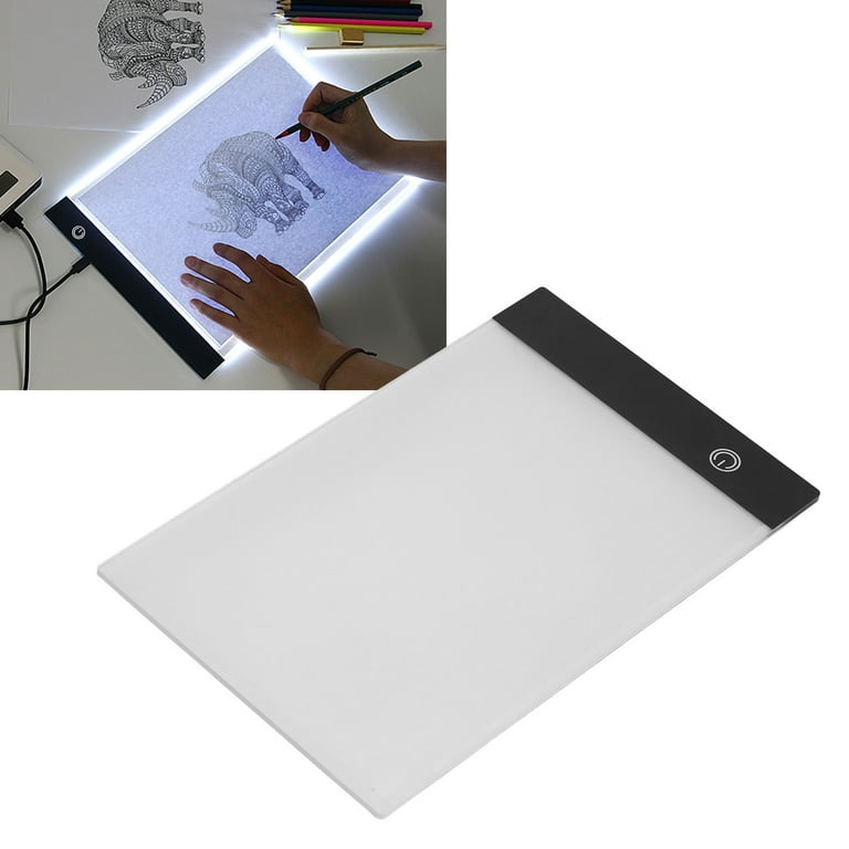 Portable A5 Led Light Box Tracer,Led Light Box Drawing Tracing Pad,Ultra  Thin, Dimmable Artcraft Tracing Pad For Drawing And Painting For Kids  Adults[Three levels of dimming] 