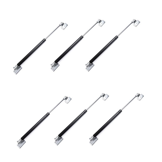 6X Bajo Presión 50 Kg Cama Hidráulica Bisagra Fuerza Levantamiento Soporte Muebles Gas Gabinete Puerta Cocina Armario Bisagras Muebles Hardware