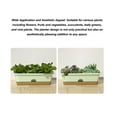thumbnail image 4 of Detachable Climbing Frame Balcony Planter Box, Removable Tray, Ideal for Herbs Vegetable Growing, Sun Proof, 4 of 7