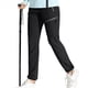 thumbnail image 1 of Pantalones de Senderismo para Mujer, de Secado Rápido, Ligeros, con Cintura Elástica Impermeable, para Todas las Estaciones Negro XXL, 1 of 7