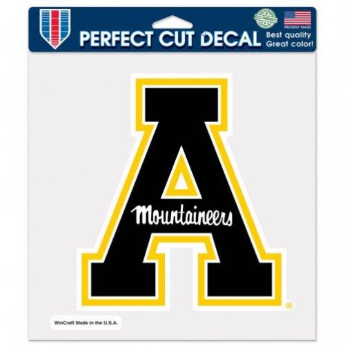 NCAA Appalachian State University Perfect Cut Color Decal, 8