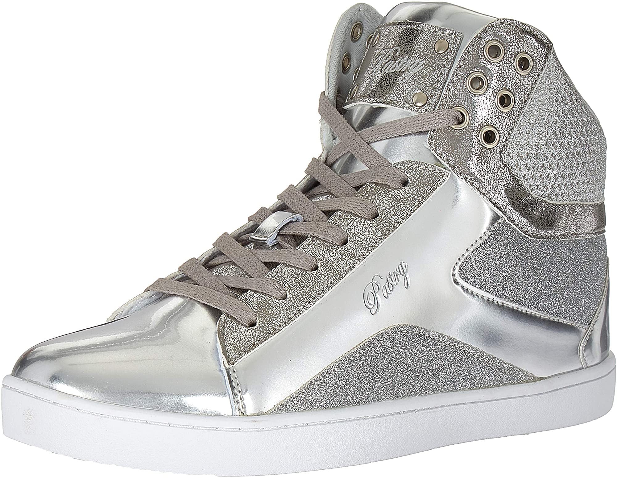 glitter dance sneakers