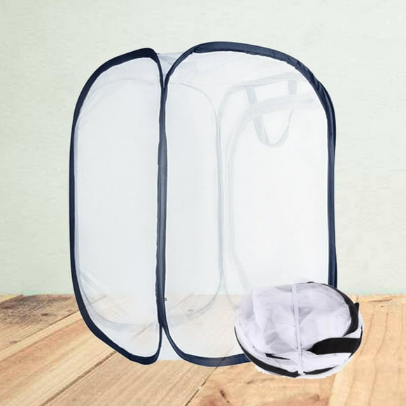 LOLIPPYY Butterflies Habitat Cage White Insect Observation Bug House 1Set