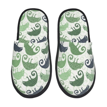

Slippers for Women Minimalist Funny Chameleon Green Womens Slippers Fuzzy Winter House Shoes Soft Anti-Skid Slippers Indoor and Outdoor