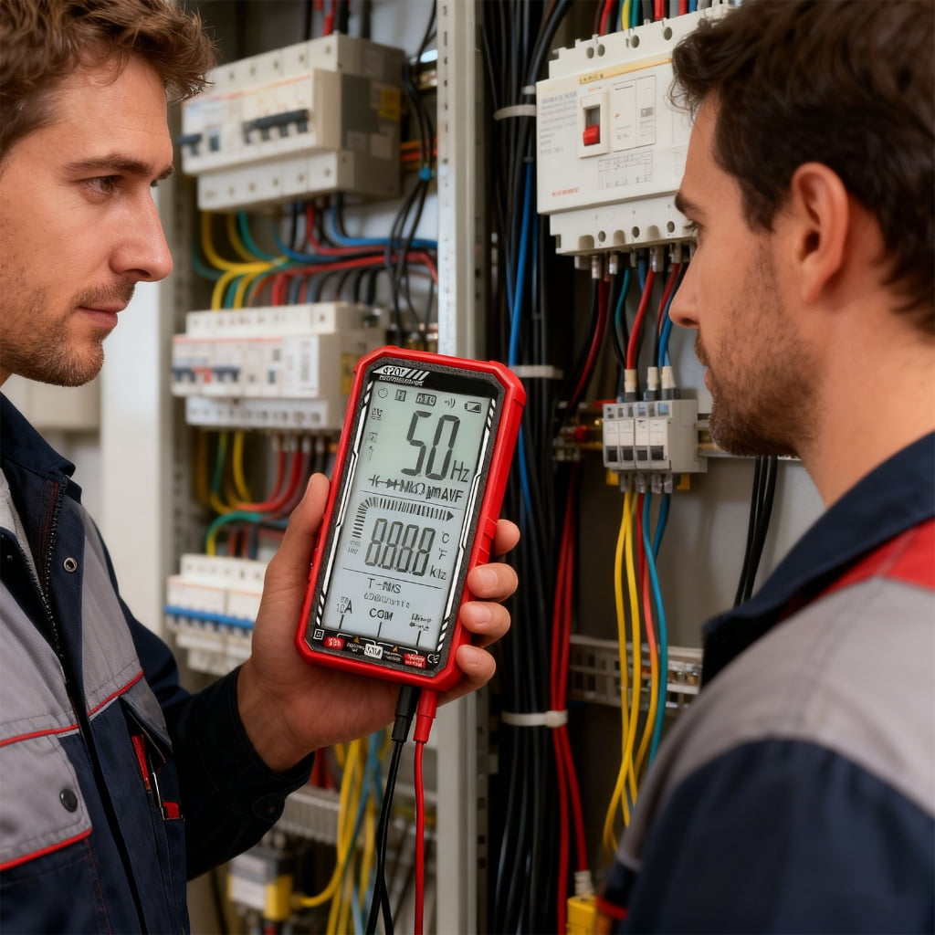Multiple Function Multimeter Auto NCV Transducer USB Charging Transportable Electrical Tester