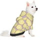 thumbnail image 2 of Fotbe Yellow Lemon Slices Sudadera con Estampado para Perros Pequeños – Suéter con Capucha para Mascotas, Tela Suave de Forro Polar con Bolsillo-Large, 2 of 7