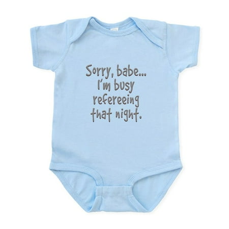 

CafePress - Refereeing Body Suit - Baby Light Bodysuit Size Newborn - 24 Months