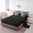 thumbnail image 5 of Manfei Teens Boys Motorcycle Motocross Bedding Comforter Set 7 Pieces,Extreme Sport Full Bedding Set Lightweight,Geometric Plaid Fitted Sheet Flat Sheet,Microfiber Bedroom Decor,Reversible, 5 of 8